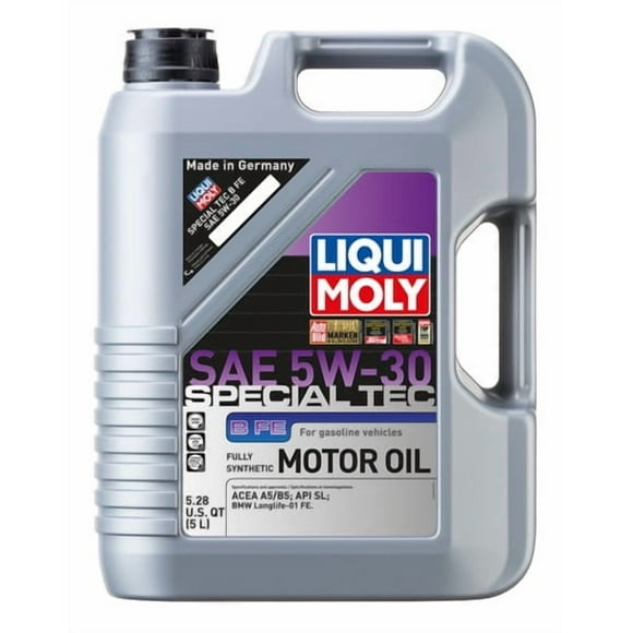 Liqui Moly Oil 20444 Special Tec; SAE 5W-30; Synthétique; Pichet de 5 Litres; Simple