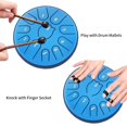 thumbnail image 4 of Tambor de acero Yasisid Rain Drum de 6 pulgadas y 11 notas con bolsa, 4 of 6