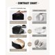 thumbnail image 4 of Travel Makeup Bag,Large Capacity Cosmetic Bags for Women,Waterproof Portable Pouch Open Flat Toiletry Bag Make up Organizer with Divider and Handle, 4 of 4