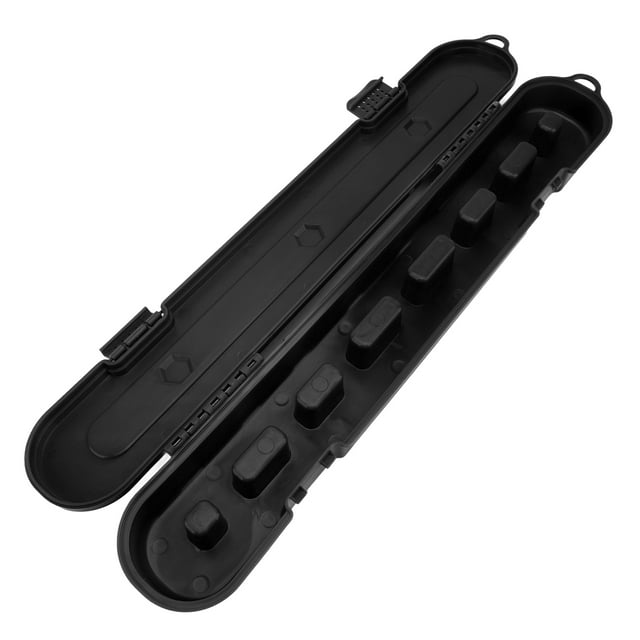 Chainsaw Chain Plastic Case Large Capacity Organizer, Double Row Design, 20 Inch Chains, Universal Portable Saw Storage Case, for Easy Transportation with Comprehensive Guard
