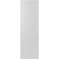 thumbnail image 6 of 15"W x 75"H True Fit PVC Single Panel Chevron Modern Style Fixed Mount Shutters, Black (Per Pair - Hardware Not Included), 6 of 9