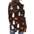 thumbnail image 4 of Vynhevius Women's Cardigans Halloween Printed Open Front Long Sleeve Casual Lightweight Outerwear, 4 of 6