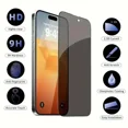 thumbnail image 3 of 5Pcs Full Cover Privacy Screen Protector For iPhone 16 11 12 13 14 Pro Max Mini 8K Anti-spy Glass For iPhone 15 PRO XR X XS MAX, 3 of 6