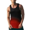 thumbnail image 2 of Krdevn Mens Summer Casual Loose Sports Beach Print Jacket Vest Top Blouse,Tank Tops Men,XL, 2 of 6