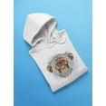 thumbnail image 3 of Ethnic Primate Head Hoodie Women -Image by Shutterstock, Female 3X-Large, 3 of 4