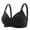Black, variant on Womens Wireless Bras with Support and Lift Plus Size Lift Push up Bras Full Coverage Comfort Wirefree Bralettes Wine 1