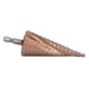 thumbnail image 1 of Broca Escalonada, Brocas Escalonadas HSS Que Perforan 1/6 In-1 1/4 In M35 Para Chapa De Metal Para Madera, 1 of 7