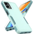 thumbnail image 1 of for Motorola Moto G 5G 2024 Case: Dual Layer Protective Heavy Duty Cell Phone Cover Shockproof Rugged with HD Screen Protector - Military Protection Bumper Tough - Motorola Moto G 5G 2024, Green, 1 of 15