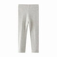 thumbnail image 3 of Toddler Girls Cotton Leggings 3-Pack Little Girl Stretchy Leggings Trousers for Kids Spring and Autumn,, 3 of 7
