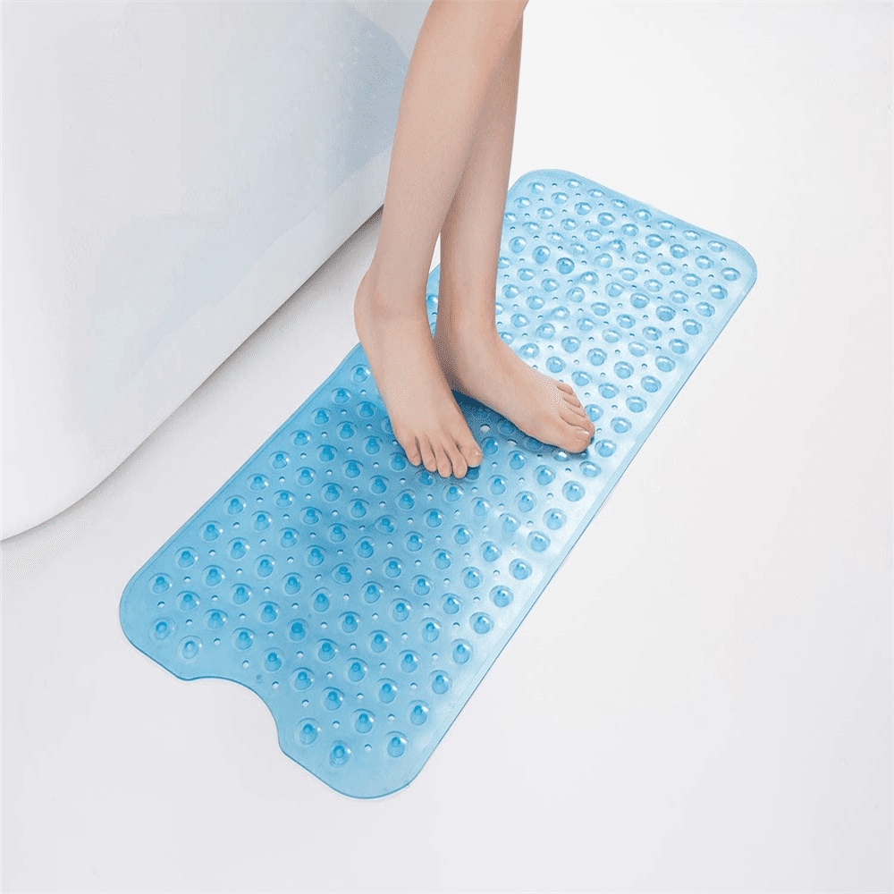 Vive Comb Bath Mat, Large NonSlip Bathtub & Shower Mat, 40 x 16 Inch
