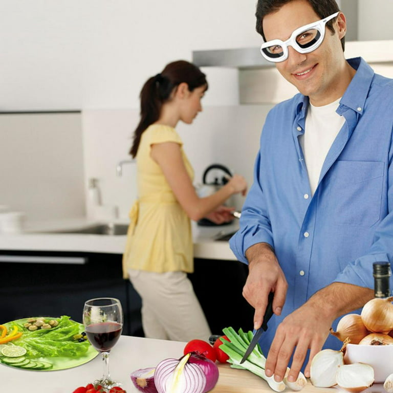 Onion Glasses, Anti-tear Free Cutting Chopping Eye Protect Nursing Goggles,  Chef Tools Kitchen Gadget Goggle for Cooking BBQ 
