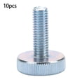 thumbnail image 2 of Tornillo de mariposa NikouMX 10 piezas M10 cabeza moleteada galvanizado acero al carbono, 2 of 7