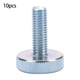 thumbnail image 2 of Tornillo de cabeza moleteada, 10 piezas M10 Tornillo de pulgar chapado en zinc Tornillo de pulgar Diseño aerodinámico Jadeshay A, 2 of 7