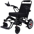 Fold & Travel Lightweight Foldable Electric Wheelchair Power Wheel chair Aviation Travel Safe