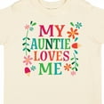 thumbnail image 4 of Inktastic My Auntie Loves Me Girls Girls Toddler T-Shirt, 4 of 5
