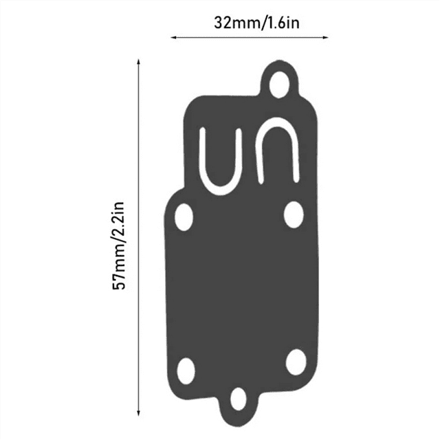 30Pcs Carburetor Diaphragm Gasket for 270026 272538 272538S, Perfect Replacement