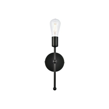 

Living District Keely 1 light black wall sconce