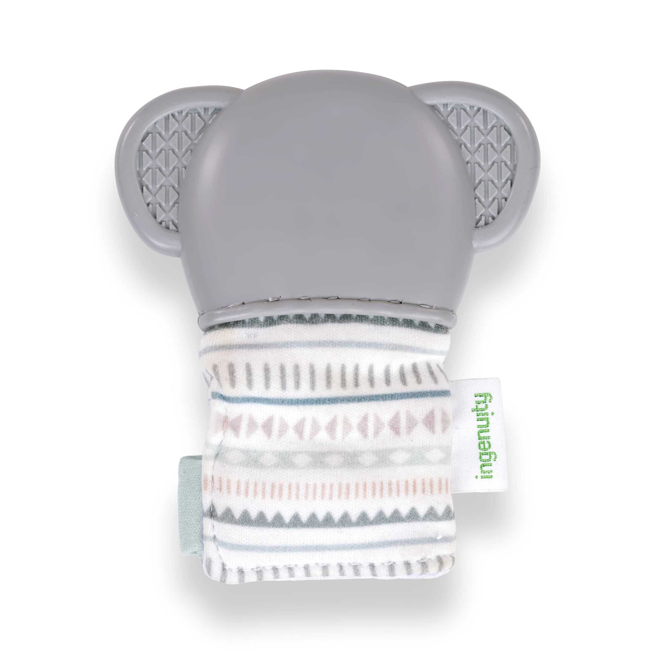 Ingenuity Teething Mitt & Rattle, For Ages 3 Months & Up -  Van