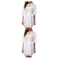 thumbnail image 4 of Jumpingount Lencería Sexy de encaje para mujer, camisón de verano para fiesta, diseño Simple, camisón de Color sólido, ropa de dormir, ropa METRO 2Conjunto, 4 of 6