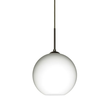 

Besa Lighting 1Jt-Coco807 Coco 1 Light 7-7/8 Wide Mini Pendant - Bronze
