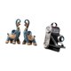 thumbnail image 5 of Figura de elefante,Figuras de elefantes,estatuas,adornos de animales,Escultura coleccionable para dormitorio,decoración del hogar,regalo.,Estatua de cámara,Figura coleccionable de modelo de, 5 of 8
