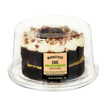 Marketside 5" Dubai Style Chocolate Cake, 14 oz., 1 Count, Refrigerated