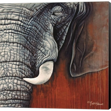 Revering Tembo by Britt Hallowell, Canvas Wall Art