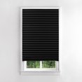 thumbnail image 1 of Mainstays Cordless Pleated Paper Shade, Black, 36" x 72", 1 of 5