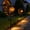 2pcs#1, variant on Solar Halloween Black Cat & Pumpkin Moon Garden Stake Light, Waterproof Solar Black Cat on Crescent Moon with Hanging Pumpkin Lantern, Outdoor Halloween Yard Decor for Garden, Patio, Lawn(1pcs)