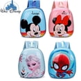 thumbnail image 2 of Mochila genuina de dibujos animados de Disney, Mickey Mouse, Spiderman, Frozen, bonita carcasa dura impermeable, mochila escolar de alta capacidad, regalo para niña Gao Jinjia LED, 2 of 2