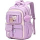 thumbnail image 1 of Mochila PIG PIG GIRL Kids para niñas con libros escolares, color morado, 1 of 9