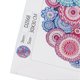 thumbnail image 3 of Rhinestone Painting Beautiful Flower Pattern Rhinestone Dots with Painting Tools for DIY Craft Home Decoration GiftDZ668, 3 of 3