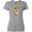 AC-Heather Grey, variant on Cute Chipmunk with Sunflower Women's T-Shirt