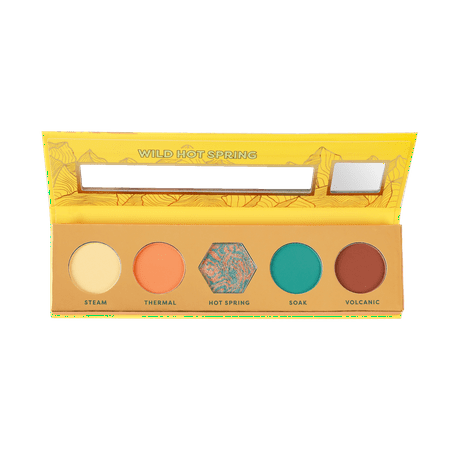 Profusion Cosmetics 5 Shade Eyeshadow Palette - Wild Hot Spring