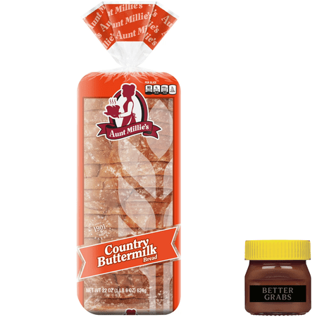 Aunt Millie s Country Buttermilk White Bread 22 oz. Aunt Millie s Country Buttermilk White Bread 22 oz.