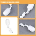 thumbnail image 3 of REOFLYUP 2Pcs Cattle Trough Float Valve with Adjustable Water Level Control for Water System Management Plastic White, 3 of 8