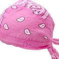 thumbnail image 3 of Gorro pirata para ciclismo, bandana, algodón transpirable y absorbente. rosa gris claro, 3 of 5