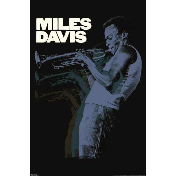 Miles Davis - Repeat Wall Poster, 22.375" x 34"