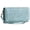 Blue, variant on Women’s Trifold Wallet Rfid Blocking Vegan Leather Wristlet with 3 ID Windows