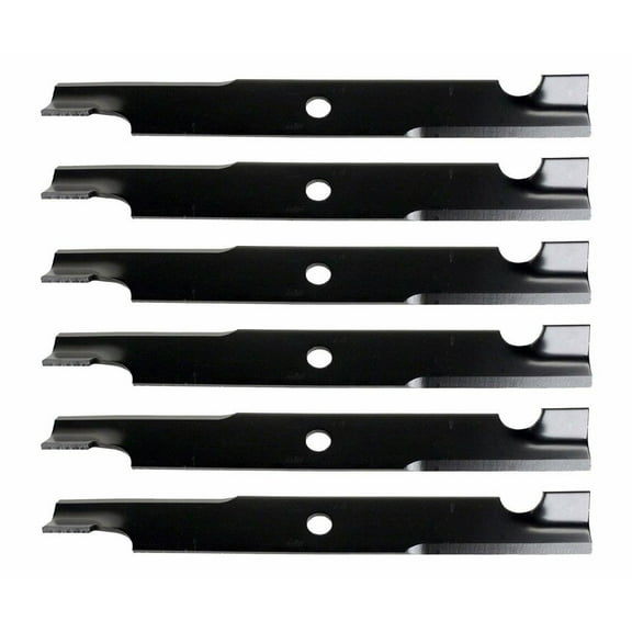 RAParts Six (6) New Aftermarket 18" Lawn Mower Blades for Scag Fits Tiger Fits Cub Fits Exmark Replaces 482878