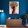 thumbnail image 3 of Pintura diamante acuarela mujer africana JM 5D, 3 of 5