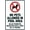 Warning Sign 1, variant on No Pets Allowed on Site Sign - 8"x12" Vintage Metal Warning Sign, Pet Restriction Decor for Home Farm Bar Coffee Shop Club Outdoor Indoor