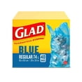 thumbnail image 2 of Glad Sacs de Recyclage Bleus - Réguliers 74 Litres -, 2 of 5