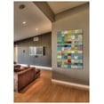 thumbnail image 2 of "Color Pattern I" Painting Print on Wrapped Canvas, 2 of 7