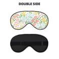 thumbnail image 2 of PAYOHTO Floral Colour Pattern Soft Sleep Mask Comfort Pure Silk Eye Cover for Travel Office Camping, 2 of 7