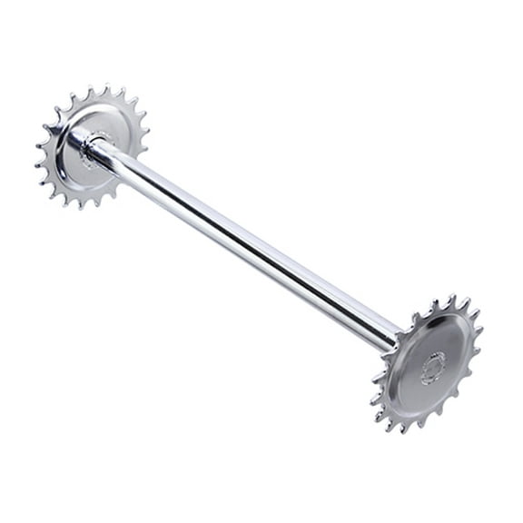 bike Trike Conversion Kit 5/8" Axls & 2/Fixed Sprocket 101 Chrome.