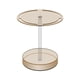 thumbnail image 1 of Soporte de exhibición Yuyangstore para gafas acrílico giratorio 360 grados transparente marrón claro, 1 of 8