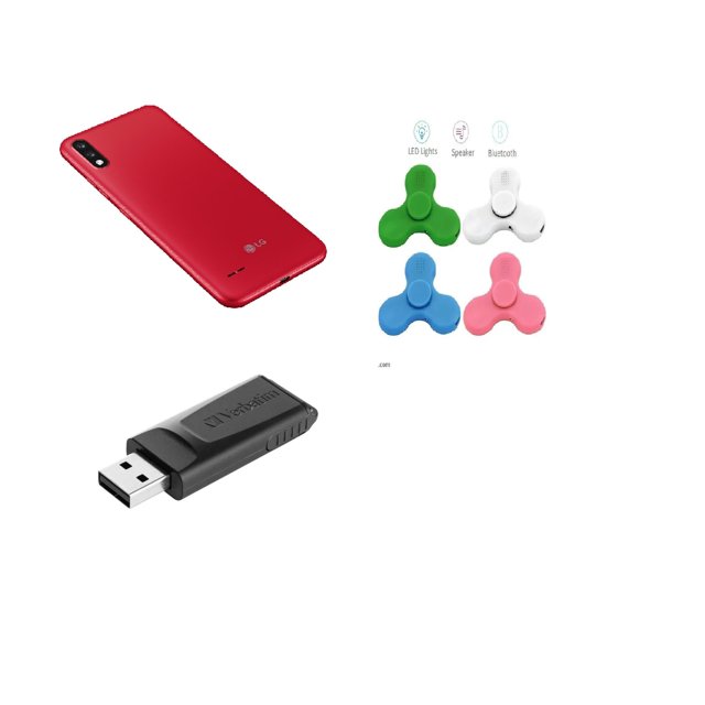CELULAR LG K22 PLUS+ I 6.2'' HD+ I Dual Cámara I 64GB ROJO + SPÍNNER + MEMORIA FLASH DE 16GB DE REGALO LG LG LG-K22 ROJO + SPINNER