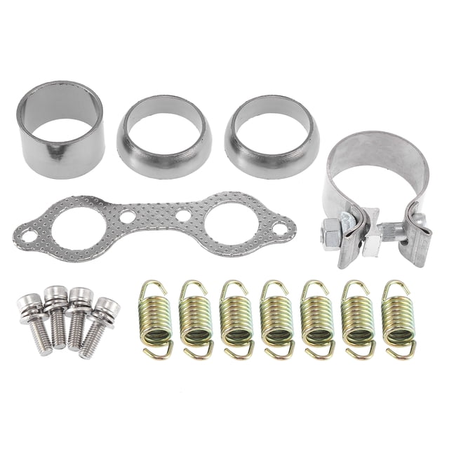 Escape Tubo Colector Junta y Resorte Pernos Reconstrucción Kit para ATV