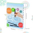 thumbnail image 2 of 28x Tin Draw Drawing Art Original Spirograph Design Set Craft Create Kids Toy, 2 of 13